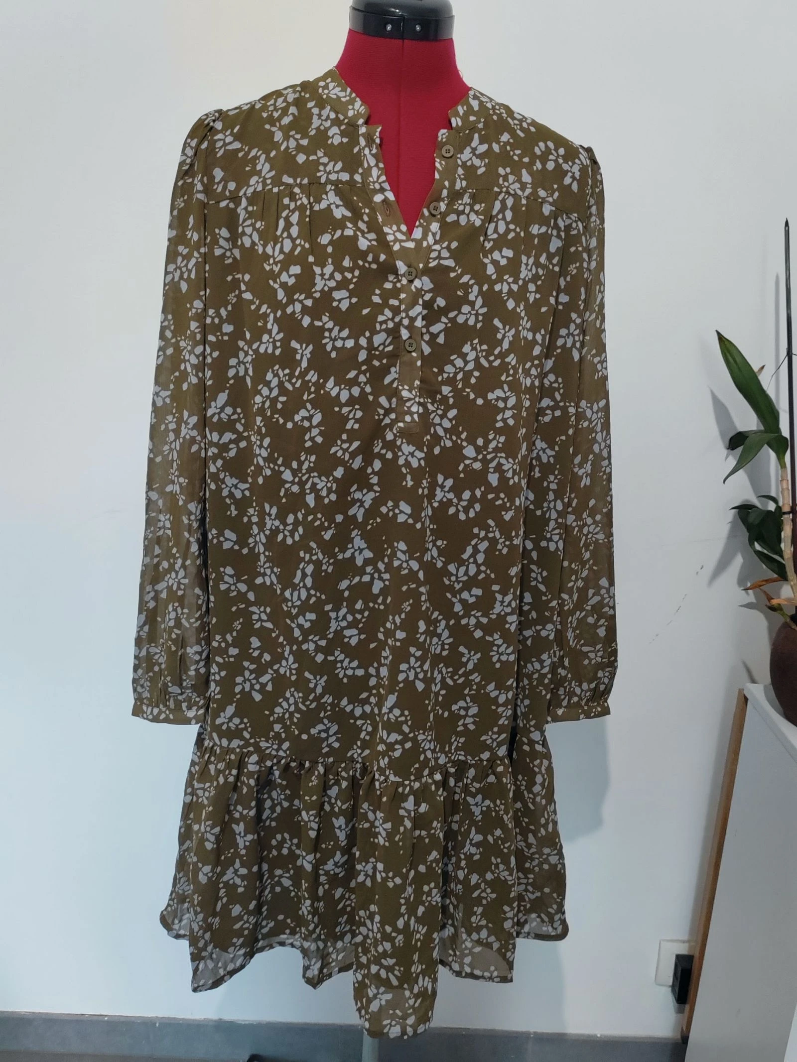 Robe voile fluide 